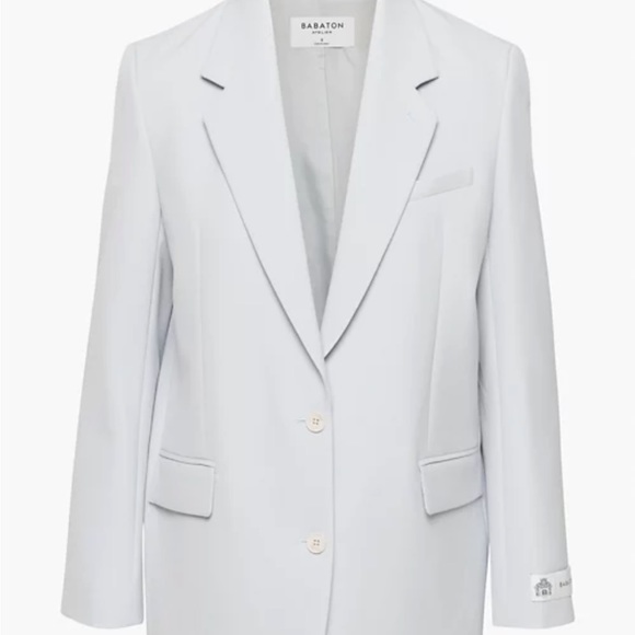 Aritzia Jackets & Blazers - Aritzia Babaton Agency Blazer in Cement Blue